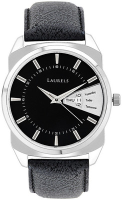 LAURELS Day & Date Function Analog Watch  - For Men