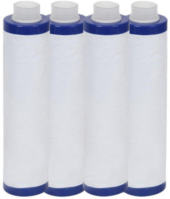 

BalRama High Quality Aquasfilter UV Candle 9inch MLT Carbon Sediment Cloth Filter 9" Pre-filter Candle for 10" Bowl Housing RO UV UF Mineral Water Purifiers Filter Service Wound Filter Cartridge(0, Pack of 4)