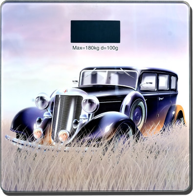 

Jishna i-max digital weighing scale for body weight and gyming use Weighing Scale(Car design)