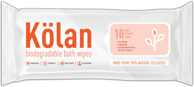 

Kolan Eco-Friendly Biodegradable Bed Bath Wipes with Aloe Vera,Olive Oil & Vitamin E (Pack of 10Pcs)(Pack of 10)