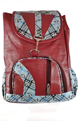 

VISHIN Trendy Girls 5 L Backpack(Red), Gold