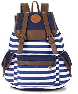 Chalissa Backapck 4 L Backpack(Blue, White)
