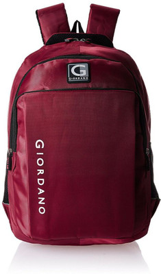 

Giordano GD1518RD 24 L Laptop Backpack(Maroon), Red