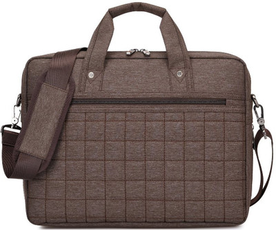 

YAOJIN Burnur Series LB02 STYLISH Expendable 14-inch Laptop Notebook Macbook Shoulder Bag Case Briefcase Laptop Bag(Brown)