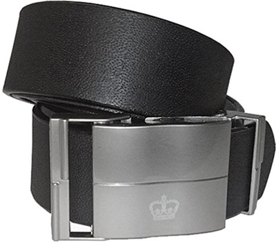 

LOOPA Men Formal Black Artificial Leather Belt