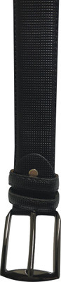 

TOPSON Men Casual Black Synthetic Belt