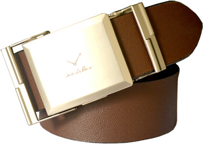 

LOOPA Men Formal Brown Artificial Leather Belt