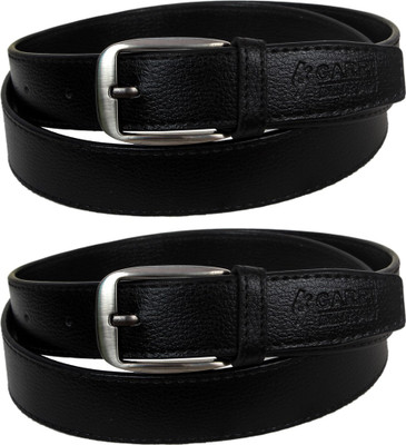 

Garri Men Casual, Formal Black Artificial Leather Belt