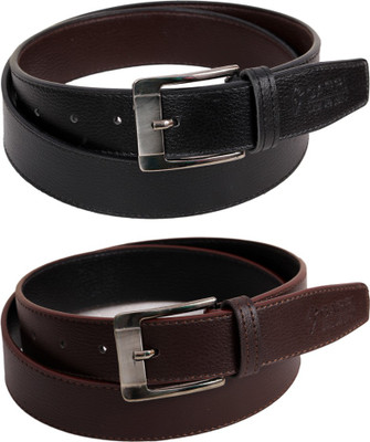 

Garri Men Casual Black Genuine Leather Belt