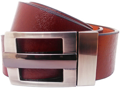 

LOOPA Men Formal Brown Artificial Leather Belt