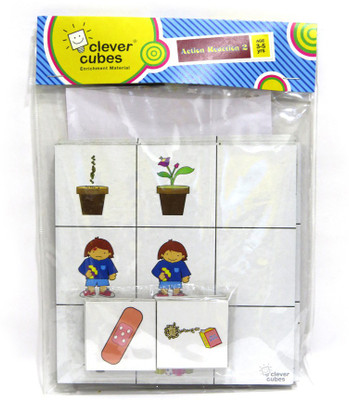 

Clever Cubes Action Reaction 2 Board Game