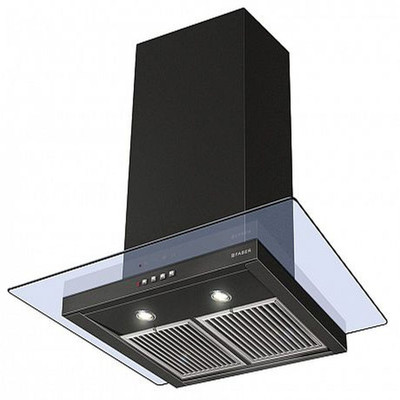 Faber Hood Glassy Plus Bk PB LTW 60 Wall Mounted Chimney(Black 1000) available at flipkart for Rs.16999