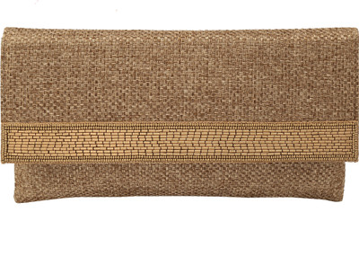 

Sunbeams Party Gold Clutch