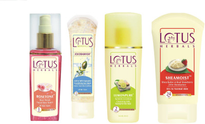 

Lotus Herbals Dry Skin Repair Kit pack of 3(Set of 1)
