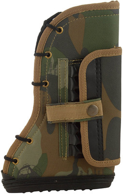 SHAH Unisex Matty 315 Bore Butt Shoe Racquet Carry Case/Cover Free Size(Green)