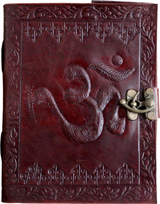 

Anshika International A5 Diary(om diary, Brown)