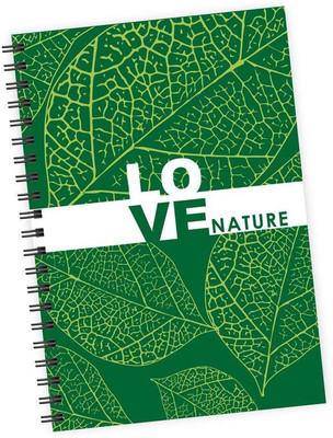 

dpotli A5 Notebook(LOVE Nature, Multicolor)