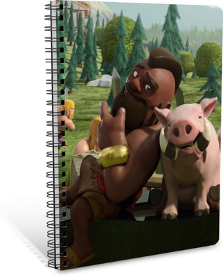 

RadhikaStore A5 Notebook(NoteBook, Multicolor)