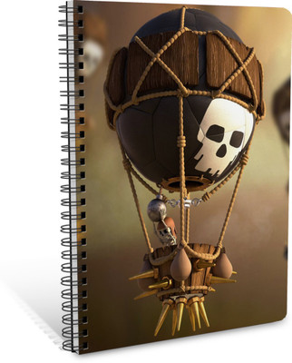 

RadhikaStore A5 Notebook(NoteBook, Multicolor)