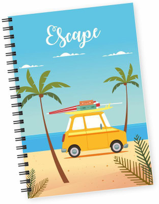 

dpotli A5 Notebook(Escape, Multicolor)