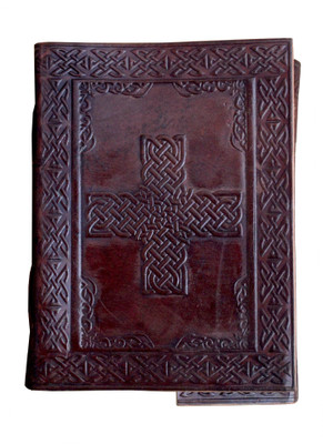 

Anshika International A5 Diary(plus sign leather dairy, Brown)