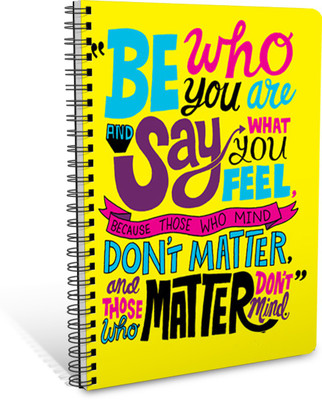 

RadhikaStore A5 Notebook(NoteBook, Multicolor)