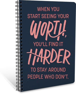 

RadhikaStore A5 Notebook(NoteBook, Multicolor)