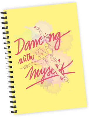 

dpotli A5 Notebook(Dancing With Myself, Multicolor)