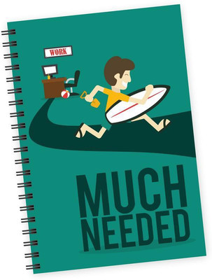 

dpotli A5 Notebook(Much Needed Break, Multicolor)