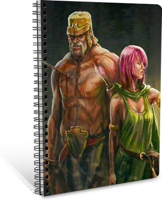 

RadhikaStore A5 Notebook(NoteBook, Multicolor)
