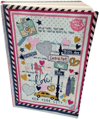 

India Meets India Regular Diary(Handmade, Multicolor)