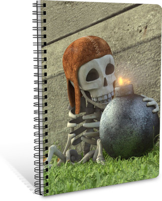 

RadhikaStore A5 Notebook(NoteBook, Multicolor)