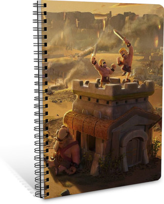 

RadhikaStore A5 Notebook(NoteBook, Multicolor)