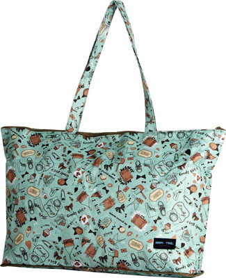 

Siffler (Expandable) Folding Tote Bag S Travel Duffel Bag(Green)