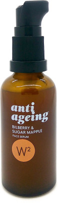 

W2 Anti Ageing Face Serum with Bilberry & Sugar Mapple, Paraben free(50 ml)