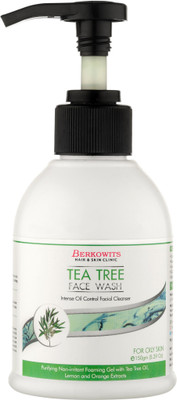 

Berkowits TEA TREE FACE WASH - FOR OILY SKIN - Intense Oil Control Facial Cleanser - 150gm Face Wash(150 g)