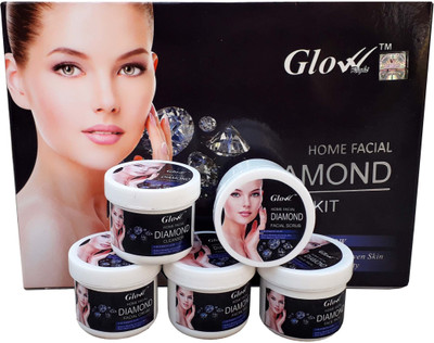 

Glow Right DIAMOND FACIAL KIT 250 ml(Set of 5)