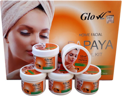 

Glow Right PAPAYA FACIAL KIT 250 ml(Set of 5)