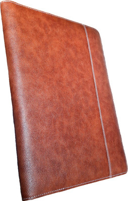 

TLO office file Lather Document holder(Set Of 1, Light brown)