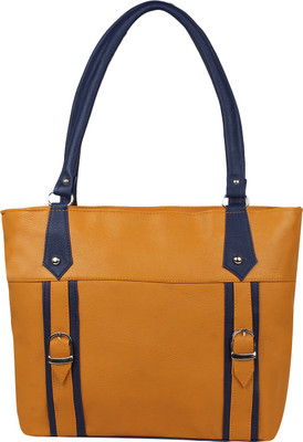

KanhajiCollection Hand-held Bag(Brown)