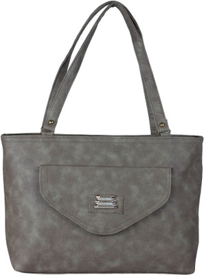 

Bay & Blue Hand-held Bag(Brown)