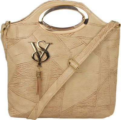 

KanhajiCollection Hand-held Bag(Beige)