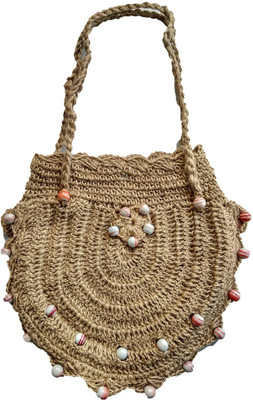 

Madhur Aart Hand-held Bag(Khaki)