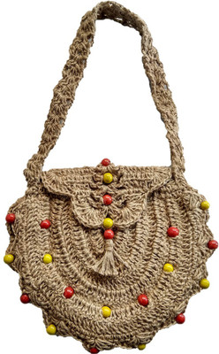 

Madhur Aart Hand-held Bag(Khaki)