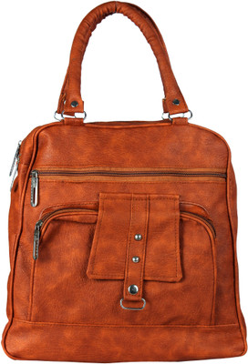 

Bay & Blue Hand-held Bag(Brown)