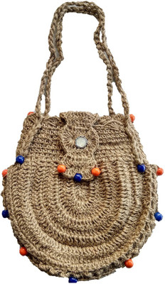 

Madhur Aart Hand-held Bag(Khaki)