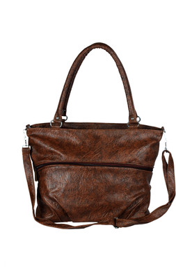 

Bay & Blue Hand-held Bag(Brown)