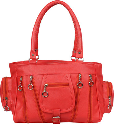 

KanhajiCollection Hand-held Bag(Red)