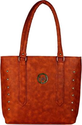 

Bay & Blue Hand-held Bag(Brown)