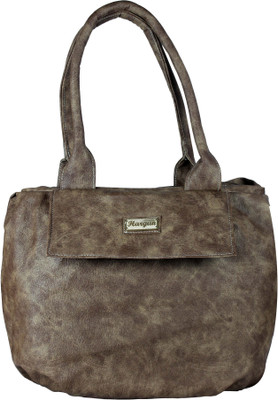 

Bay & Blue Hand-held Bag(Brown)
